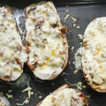 El cooksnap de miguel cuando hizo 🍆 Berenjenas Rellenas de Carne y Bechamel.