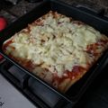 El cooksnap de Diana Mary Rangel González cuando hizo Pizza casera.