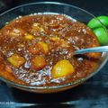 Pushpa devi का कुकस्नैप जब उन्होंने कच्चे आम का गुड़म्मा (Kachche Aam ka Gudamma recipe in hindi) बनाया था।