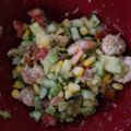 Cooksnap dari Melina Suhady untuk resep Avocado Prawn Salad