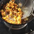 Pinky Jain's cooksnap of when they made Onion pakode.
