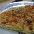 El cooksnap de Nadia Saade cuando hizo Tortilla de zapallitos zucchini.
