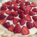 El cooksnap de Marieta cuando hizo Tarta de fresas con hojaldre y crema pastelera.