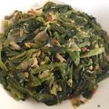 Cooksnap dari Omanya Hayden untuk resep Oseng oseng genjer (sayur centongan)