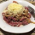 El cooksnap de Natalia Etu cuando hizo Ñoquis integrales de remolacha💜.
