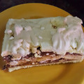El cooksnap de Sandra Aguilera cuando hizo Postre chajá.