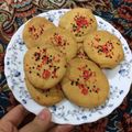 کوک اسنپ Roya بعد از امتحان کردن بیسکوییت کدو حلوایی.