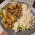 El cooksnap de Israel Tobias ,pelon cuando hizo Pollo a la Naranja (Orange Chicken).
