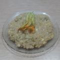 El cooksnap de Lady Marmalade cuando hizo Risotto con flor de calabaza.