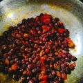 shikha का कुकस्नैप जब उन्होंने मसाला चना(masala chana recipe in hindi) बनाया था।