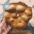 El cooksnap de Sol Silva cuando hizo Tortas fritas con harina integral.