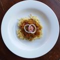 Cooksnap dari Endah BR untuk resep Jjajangmyeon (modifikasi sarimi ayam kecap)