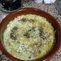 El cooksnap de Miguel Angel Serrano Gras cuando hizo Tallarines a la carbonara thermomix.