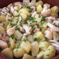 El cooksnap de Charo Uceda cuando hizo Sepia y patatas confitadas al ajillo.