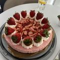 Alexa Cooksnap-ja, amikor elkészítette a(z) Epres joghurttorta brownie alappal receptet.