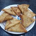 Midhat Jalil's cooksnap of when they made SAMOSA (Lunch Dawat).