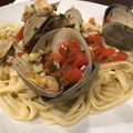 Felix Cortes's cooksnap of when they made Clam Linguine.