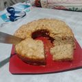 El cooksnap de Deborita Ramos cuando hizo Torta matera con manzana y nueces.