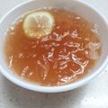無花果 的 ♥開動with貓♥蜂蜜檸檬愛玉 cooksnap
