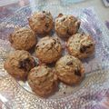 El cooksnap de Karina Botta cuando hizo Cupcakes avena banana y arándanos.