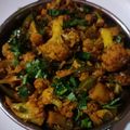 Madhvi Dwivedi का कुकस्नैप जब उन्होंने फ्राई गोभी मसाला (Fry gobi masala recipe in Hindi) बनाया था।