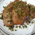 Asha Sharma's cooksnap of when they made Banana Malpua with kesariya Rabadi.