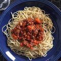 El cooksnap de Godoy Celia cuando hizo Espaguetti a la bolognesa.