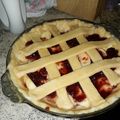 El cooksnap de javier merino cuando hizo Kuchen de manzanas y mermelada de frutos rojos.