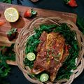 Cooksnap dari Sakurai Kitchen untuk resep Ayam Betutu Panggang isi Daun Singkong