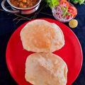 Priyanka Shrivastava का कुकस्नैप जब उन्होंने छोले भटूरे (Chole bhature recipe in hindi) बनाया था।