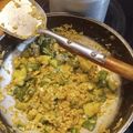 El cooksnap de Adriana Loyarte cuando hizo Revuelto de zapallitos.