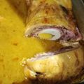 El cooksnap de clareta cuando hizo Pollo relleno para Navidad.