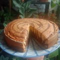 Cooksnap dari Eka Nurul Putriani untuk resep Bolu zebra panggang 🦓😁