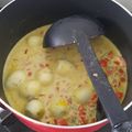 Cooksnap dari dessy kunretno untuk resep MPASI 11 bulan Opor Ati Ayam Telur Puyuh