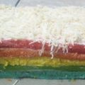 Cooksnap dari Ibu Sawitri untuk resep Rainbow Cake Kukus🌈🌈🌈