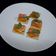 El cooksnap de Beca cuando hizo Aperitivo de Salmón ahumado, Mango y Coco rallado.