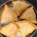 Rupa Kodwani's cooksnap of when they made Punjabi Samosa.