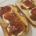 El cooksnap de Aida Cocina cuando hizo Tosta de queso de Cabra.