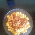 El cooksnap de Eve Morales cuando hizo Ñoquis de papa.