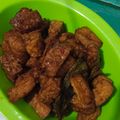 Cooksnap dari Sinthya Huang untuk resep Bacem tahu tempe pedas manis