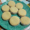 El cooksnap de Lujan Silva cuando hizo Alfajores de maicena.