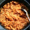El cooksnap de julio cuando hizo Tinga de zanahoria.