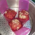 Cooksnap dari Aulia Maya shinta untuk resep Snack MPASI - Bolu Buah Naga