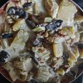 El cooksnap de Elena Olmos Arranz cuando hizo 70. Cardo con jamón y almendras.