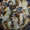 El cooksnap de Elena Olmos Arranz cuando hizo 70. Cardo con jamón y almendras.