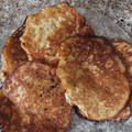 El cooksnap de Noee 🐘 cuando hizo Pancakes de avena, banana y harina integral ⚡😋💣.