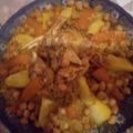 Amirti malak's cooksnap of when they made كسكس مغربي بالخضر والدجاج.