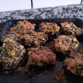 El cooksnap de Nora cuando hizo Torrejas de acelga y harina de garbanzos 🥬 (apto vegetariano).