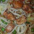 Uft's cooksnap of when they made Spaghetti.