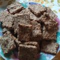 El cooksnap de Adriana Ren cuando hizo Crackers de mix de semillas (girasol, sésamo común y dorado y chía).